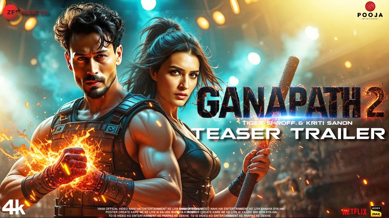 Ganapath 2 | Teaser Trailer | Tiger Shroff | Kriti Sanon | Amitabh Bachchan