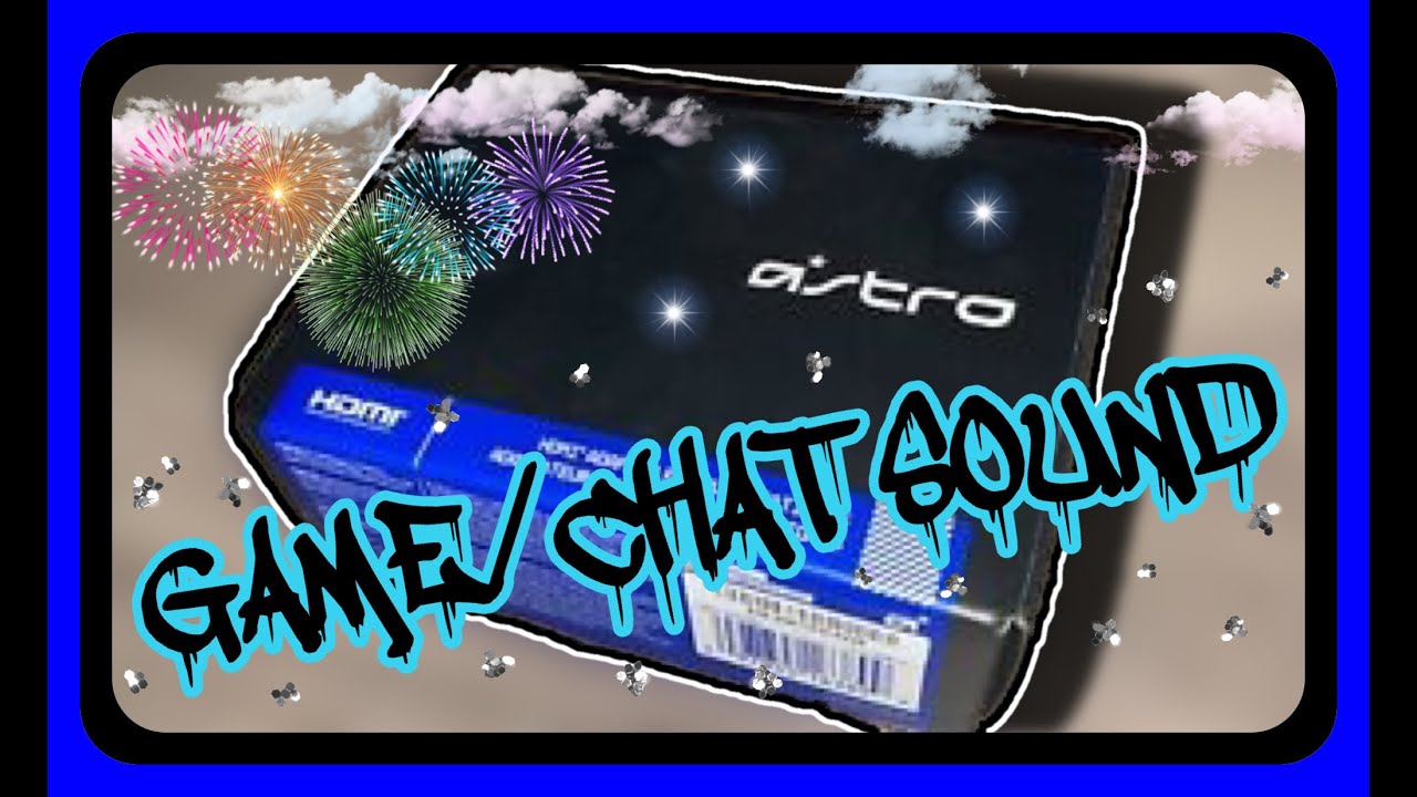 GETTING GAME/CHAT SOUND ON PS5 USING THE ASTRO HDMI ADAPTER W/THE ELGATO CAPTURE CARD! | SETUP!!!!