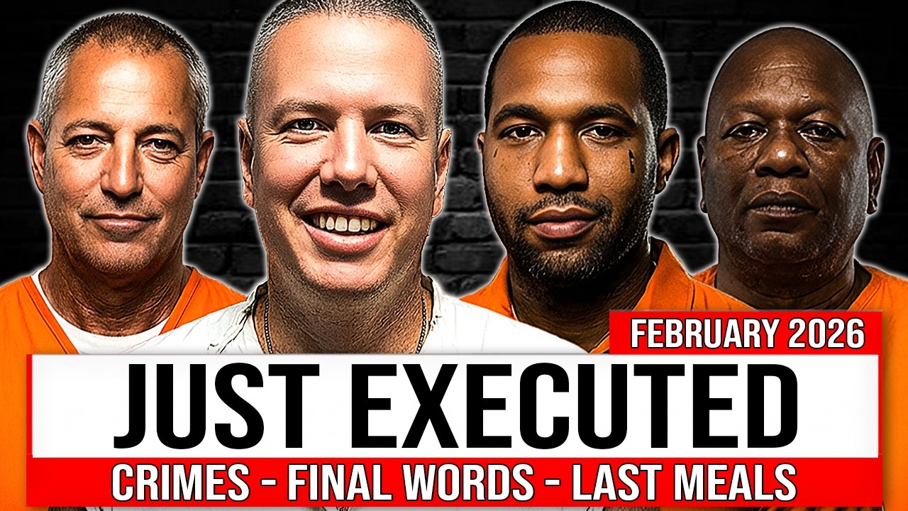 All PRISONERS EXECUTED in JANUARY & FEBRUARY 2026 (US): Last Meals, Words & Crimes