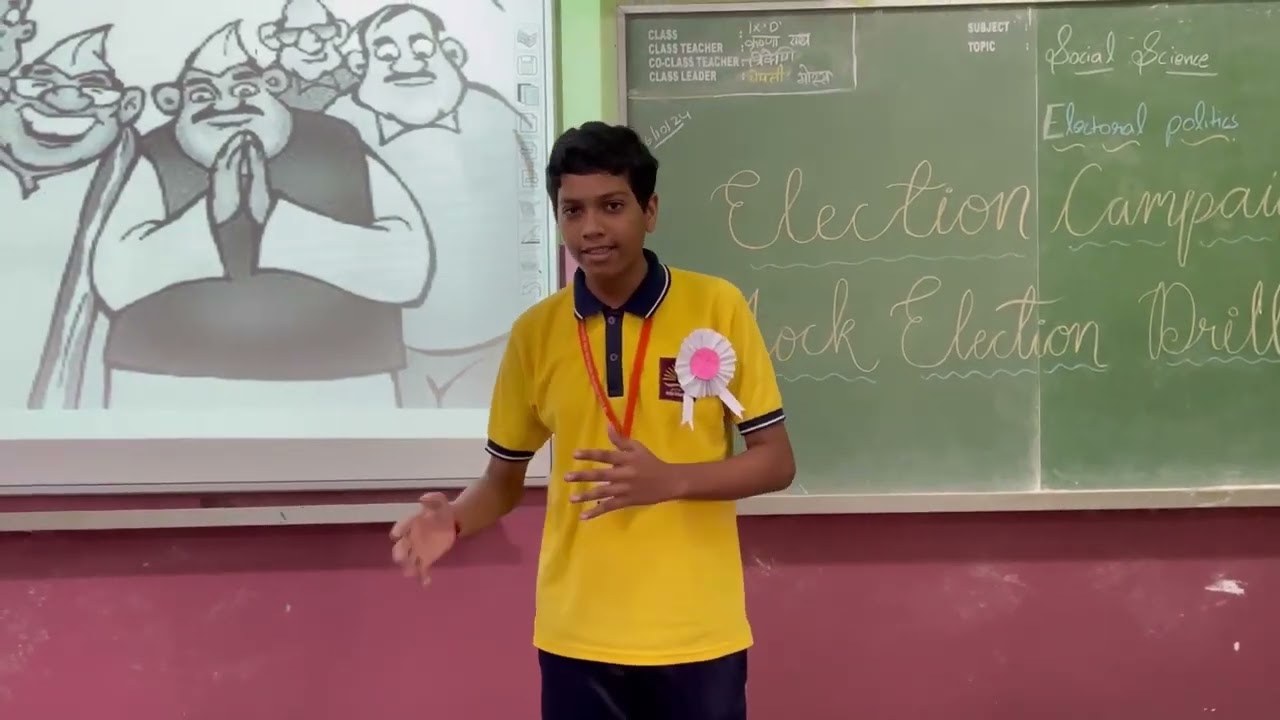 Mock election drill 