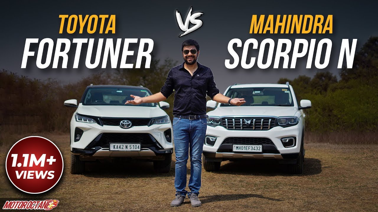 Toyota Fortuner vs Mahindra Scorpio N Comparison