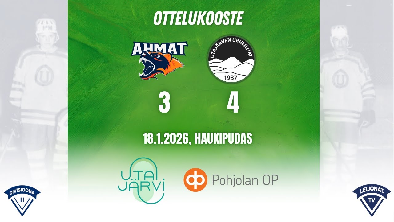 Ahmat - UU Ottelukooste 18.1.2026