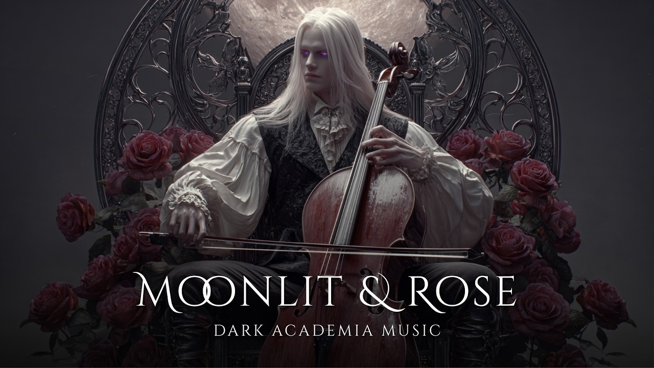 Moonlit & Rose | Sad, Dark Cello Music for Night Relaxation, Reflection and Quiet Thoughts
