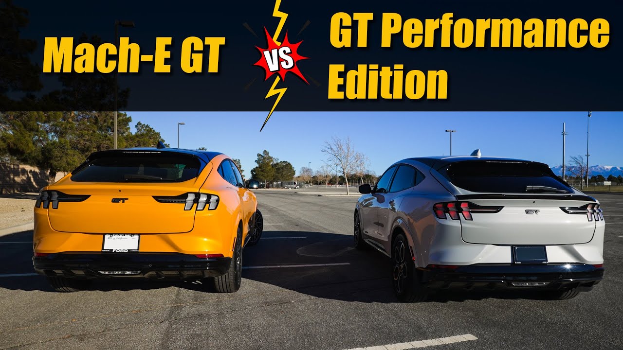 Ford Mustang Mach-E GT против GT Performance Edition