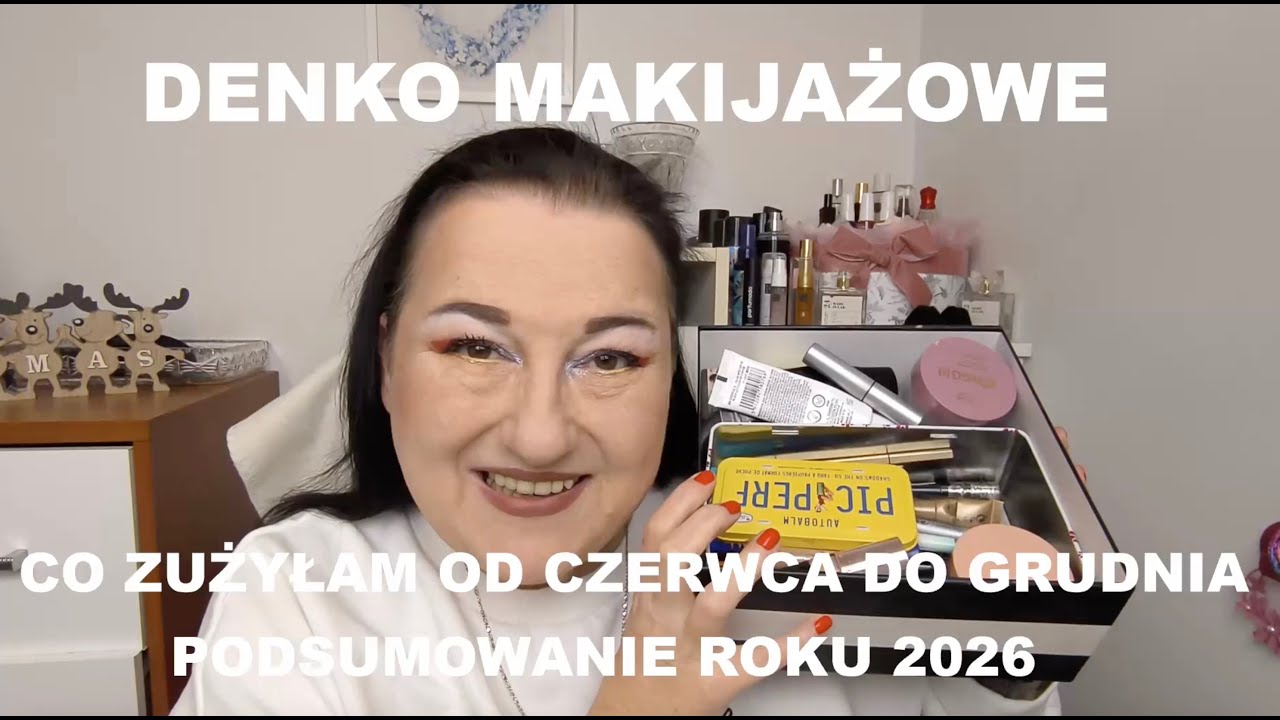 DENKO MAKIJAŻOWE. Podsumowanie roku 2025. Co zużyłam? Krótkie recenzje. POBIŁAM SWÓJ REKORD