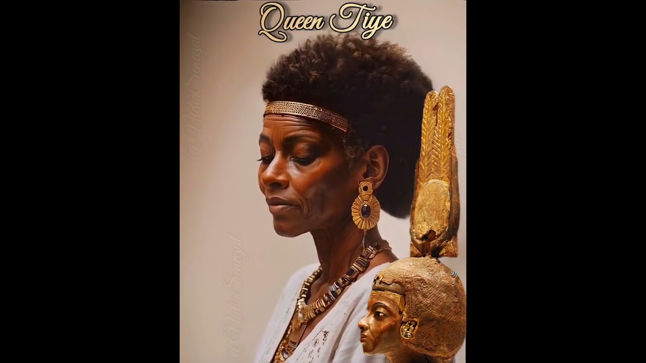 Queen Tiye Reconstruction #egypt #kemet #QueenTiye #Reconstruction #Kemet #history  #ancienthistory