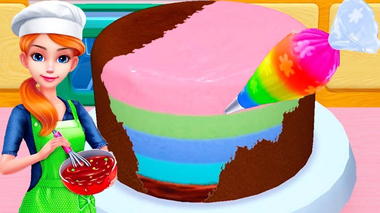 Fun Learn Cake Cooking & Colors Educational Games - My Bakery Empire - Bake, Decorate & Serve Cake