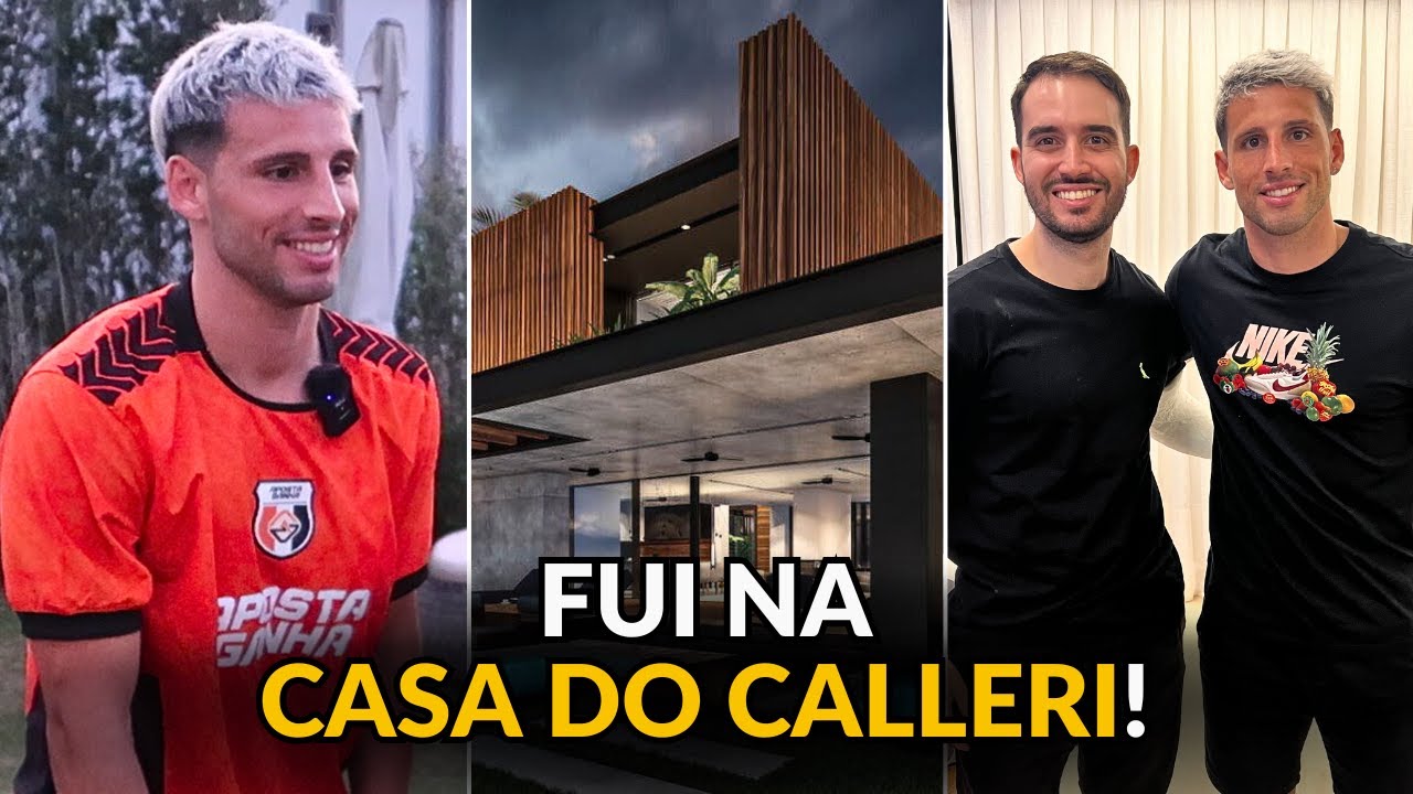 CONHECI A CASA DE CALLERI, ATACANTE DO S&Atilde;O PAULO!