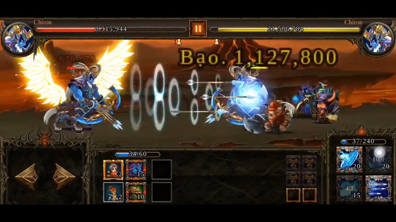 [Epic heroes war].Chiron vs wafare