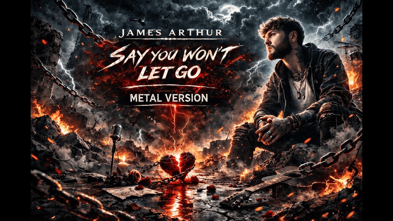 SAY YOU WONT LET GO - JAMES ARTHUR (METAL COVER)