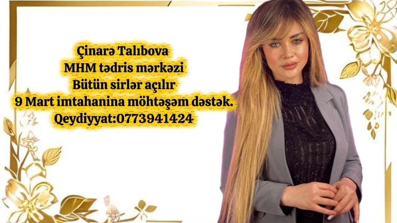 MHM Abituriyent canlı yayım başlatdı!