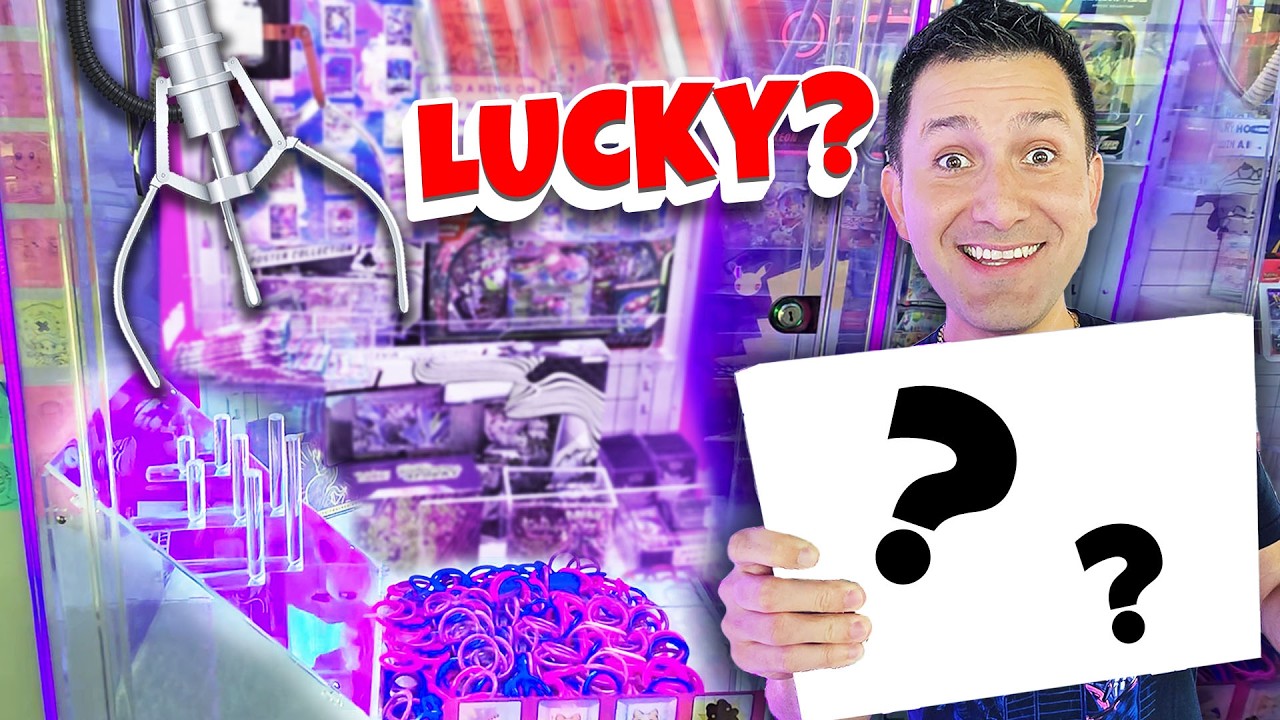 Lucky RING Claw Machine that is Actually Possible to Win From!