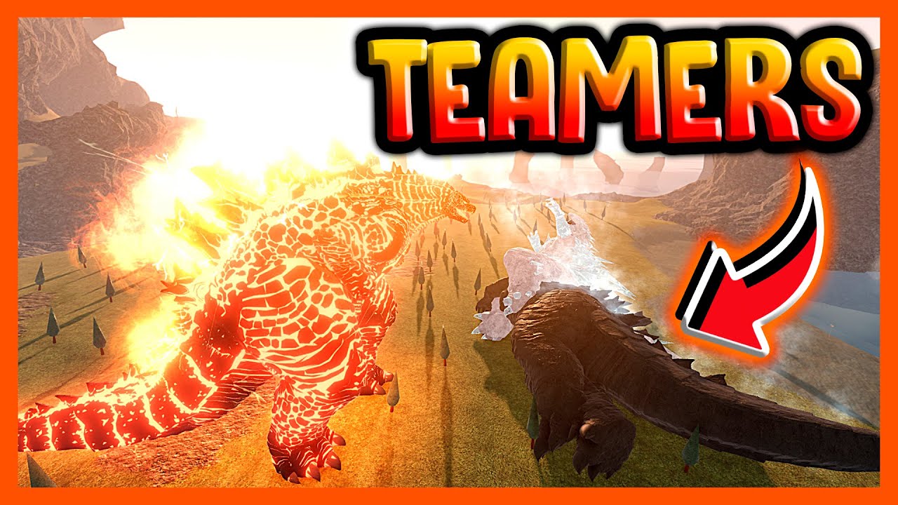 DESTROYING TEAMERS! (COMPILATION 3) - Roblox Kaiju Universe