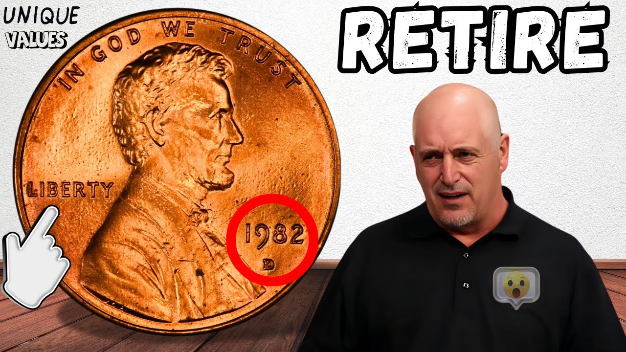 10 Super Rare Pennies Worth MILLIONS! Do You Own the 1982 D Penny?
