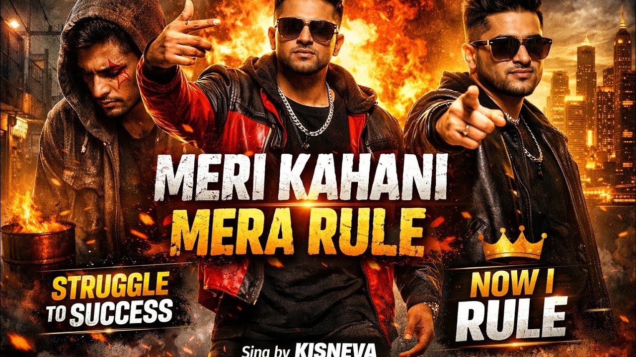 MERI KAHANI MERA RULE 👑  | Attitude Rap Song 2026 | Sing by KISNEVA 