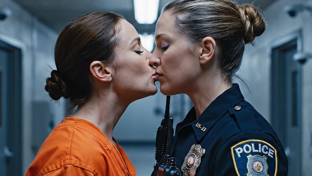 A Secret Silent Lesbian Love Between a Female Inmate and a Female Police Officer | Lesbian Love