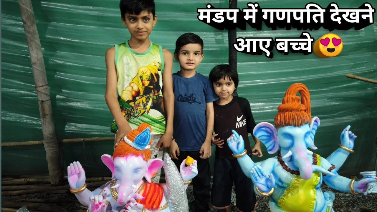 making ganesh ji murti workshop vlog || vicky cena art ||