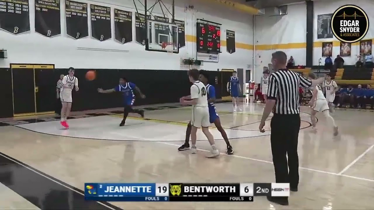 HSSN Highlights: WPIAL Boys Basketball - Jeannette at Bentworth - January 20, 2026