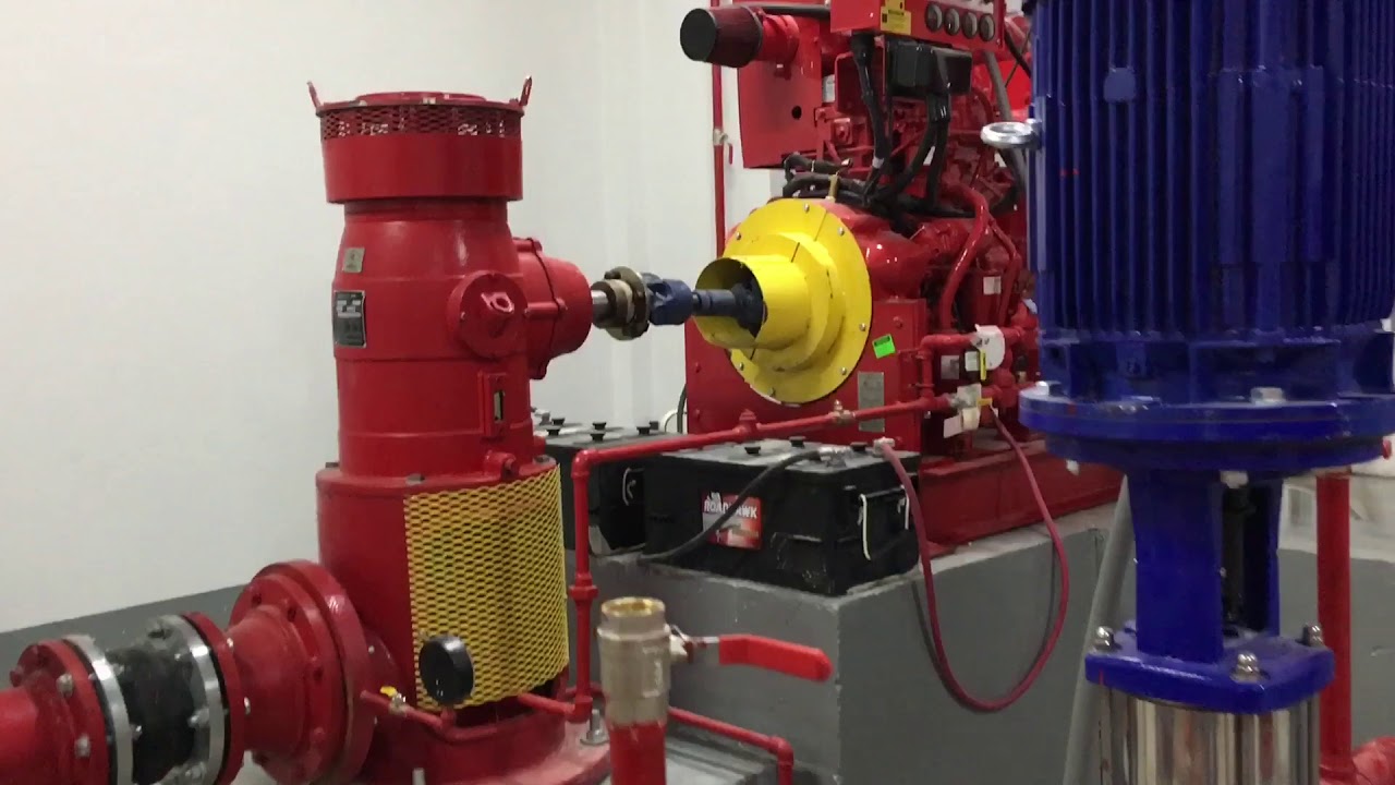Vertical Turbine fire pump set