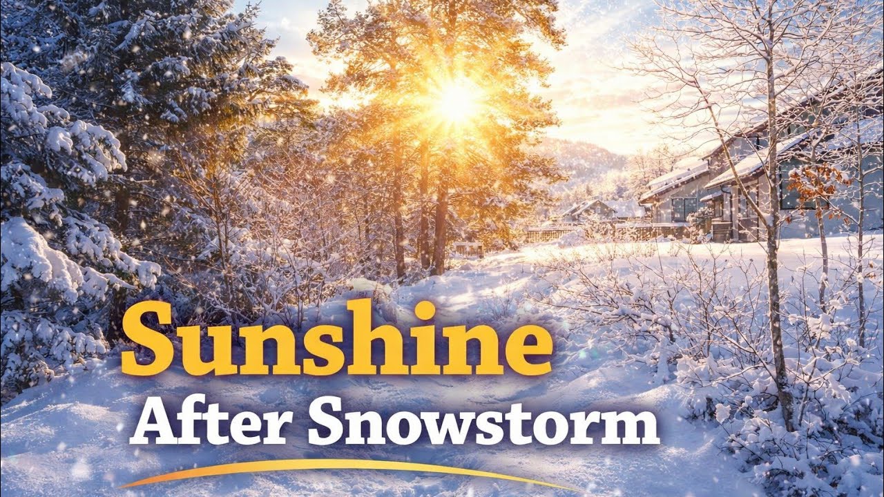 Morning After the Storm: Gentle Winter Ambience