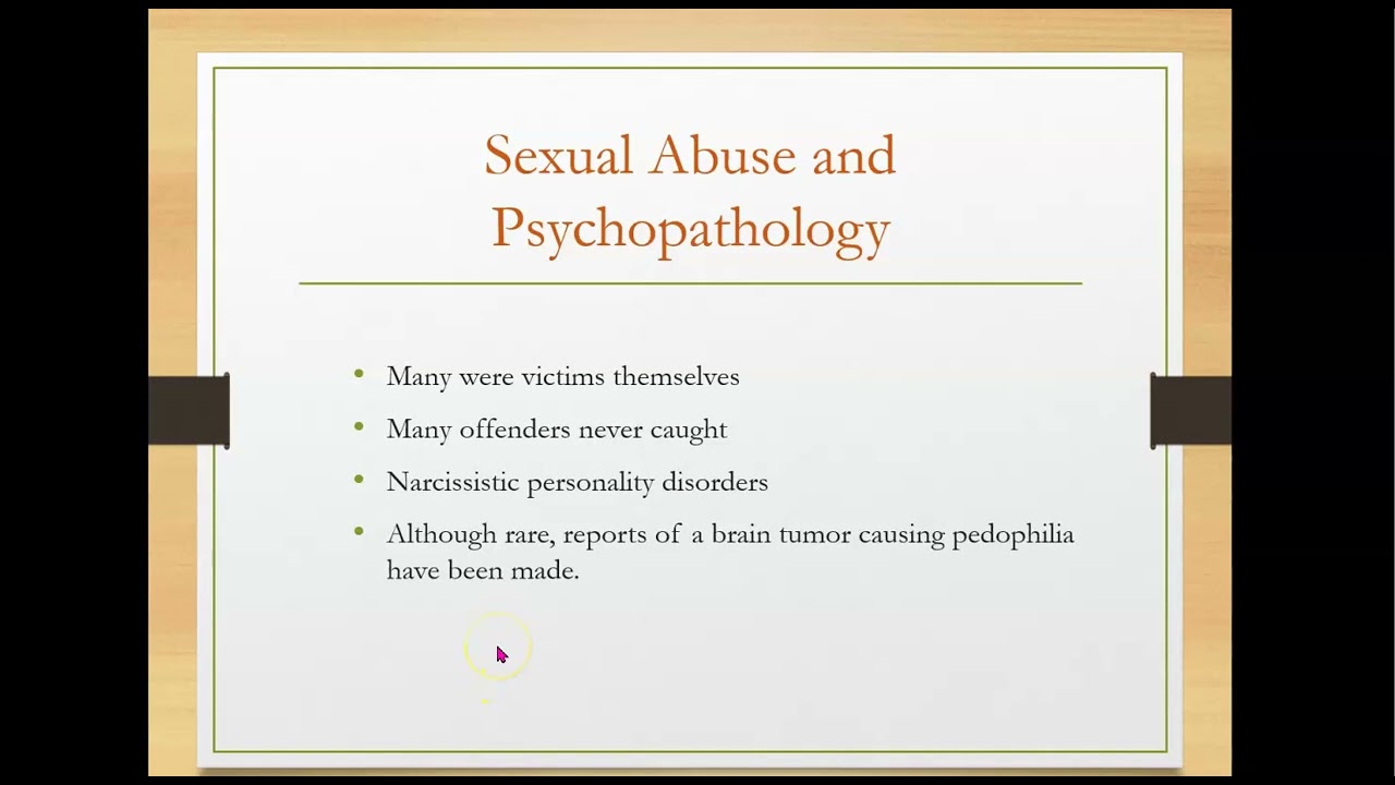 Perpetrators of Child Sexual ABuse-Professor Black