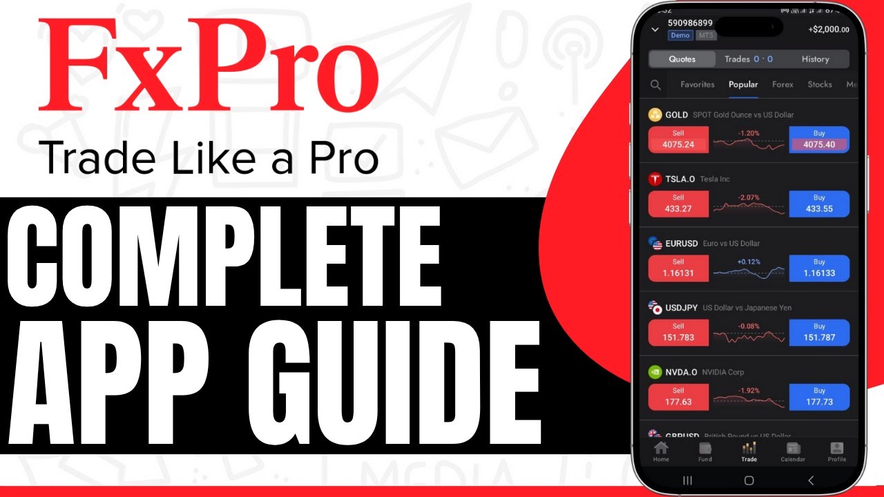 How To Use FxPro Trading App | Full FxPro App Guide (2026)