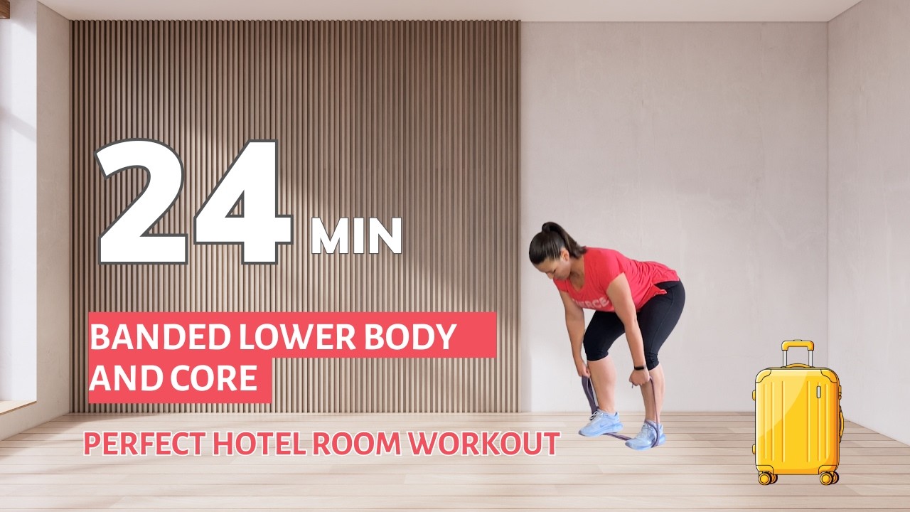Banded Lower Body Strength Workout | Perfect for Travel 💪