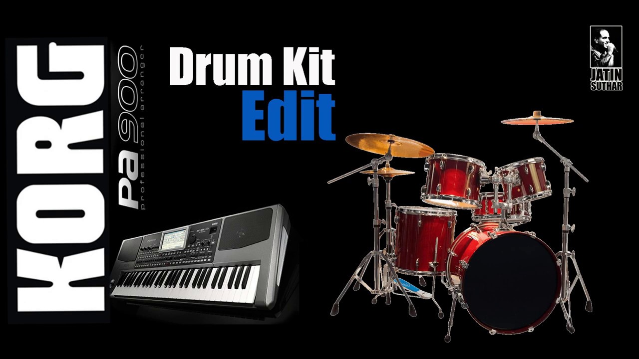 Korg PA   Drum Kit Edit settings