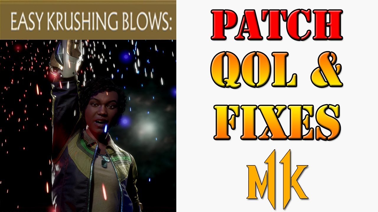 Mortal Kombat 11 - New patch adds fantastic quality of life change & more fixes