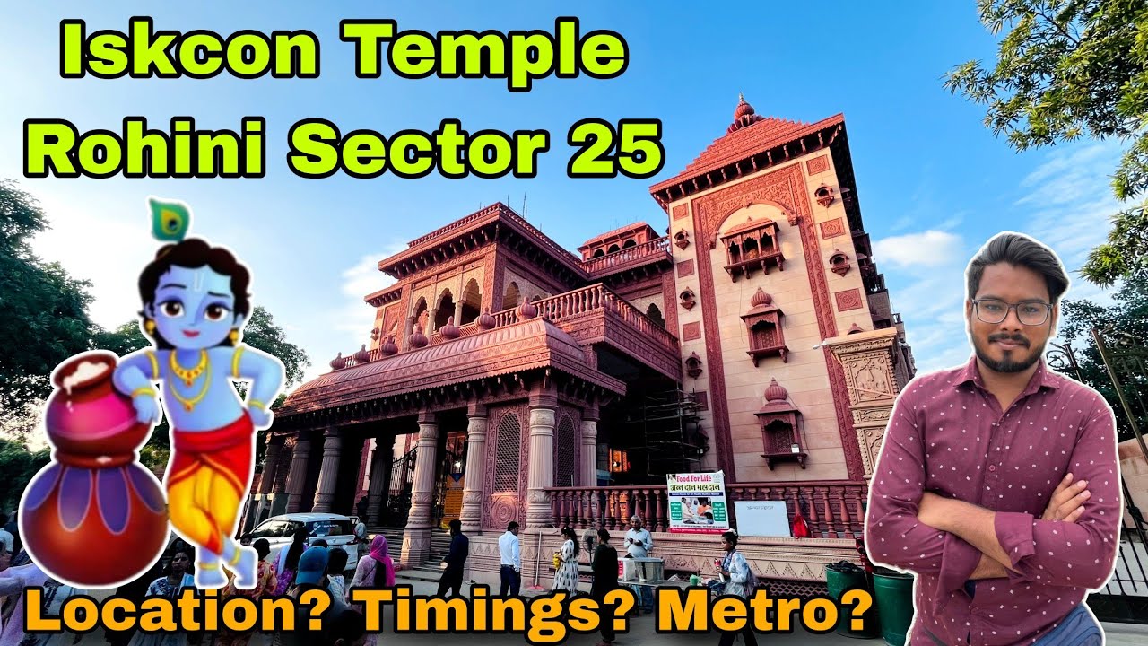 Iskcon rohini / iskcon temple rohini sector 25 / iskcon rohini sector 25 / rohini iskcon temple live