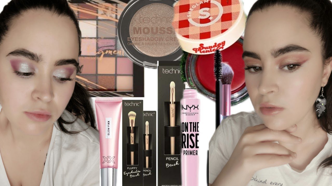 🔥Probando Maquillaje Low Cost💸 | Nueva Paleta TECHNIC | NYX, XX Revolution,woo oow / Juncal Gonzalez