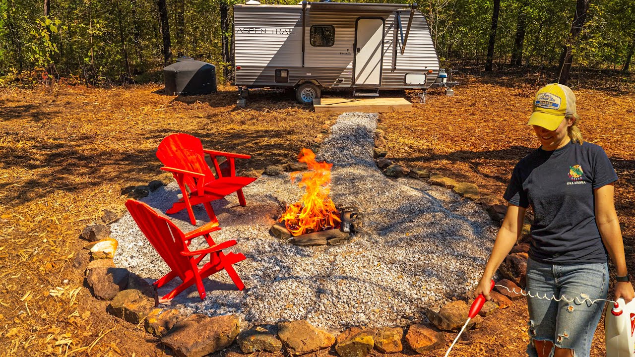 Officially MOVED IN! We have Water , Shelter and NO BUGS! Off Grid Living (AGAIN)
