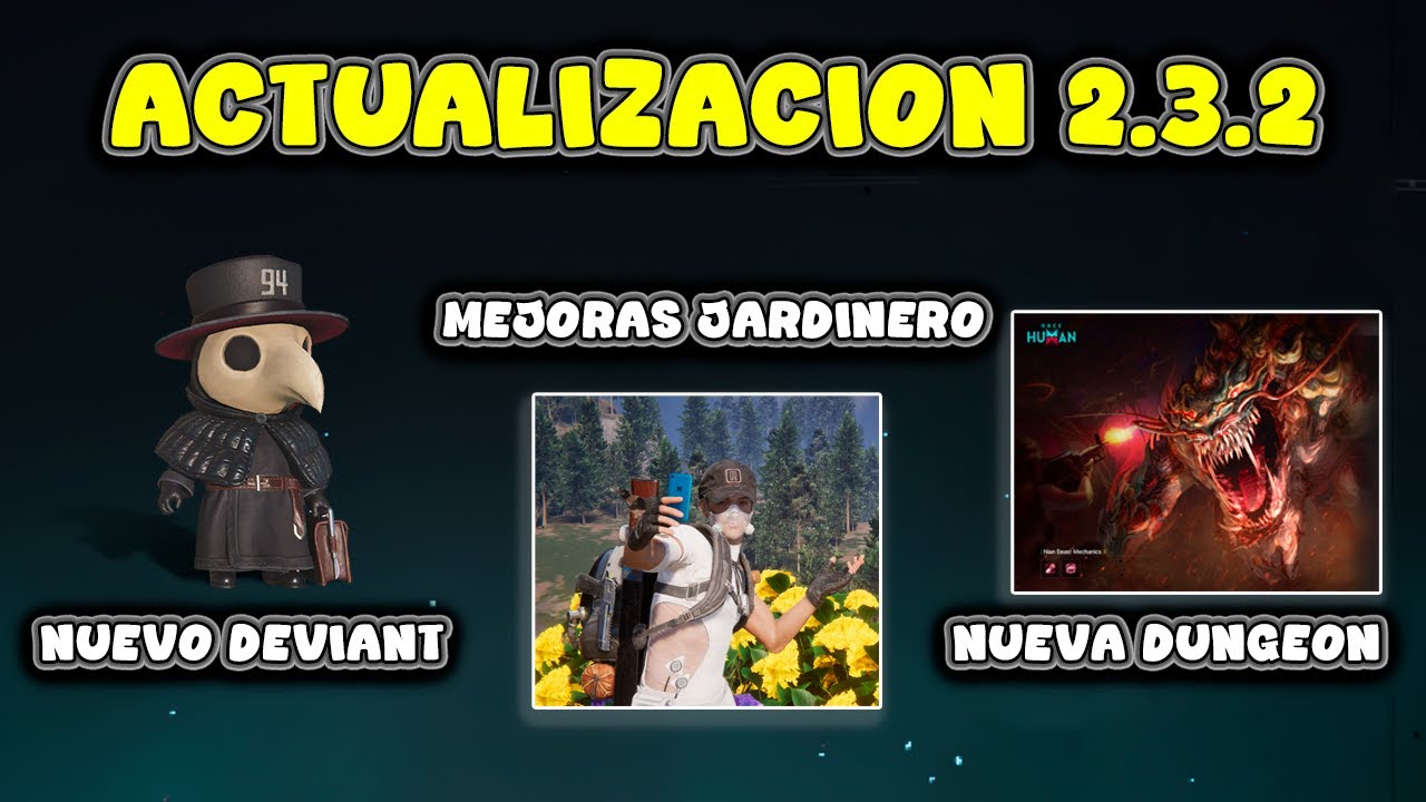 Actualizacion 2.2.3, Nuevo deviant, Nuevo pase, Nuevas cosas