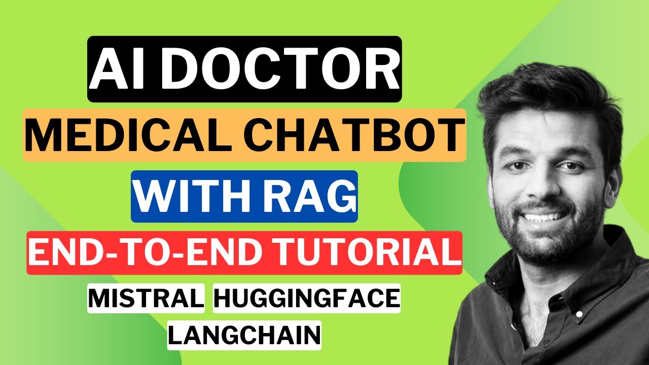 AI Medical Chatbot with RAG Tutorial (HUGGINGFACE & LANGCHAIN) | AI in healthcare End-to-End Project