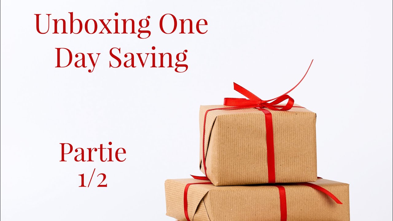 Diamond Painting Unboxing One Day Saving Partie 1/2