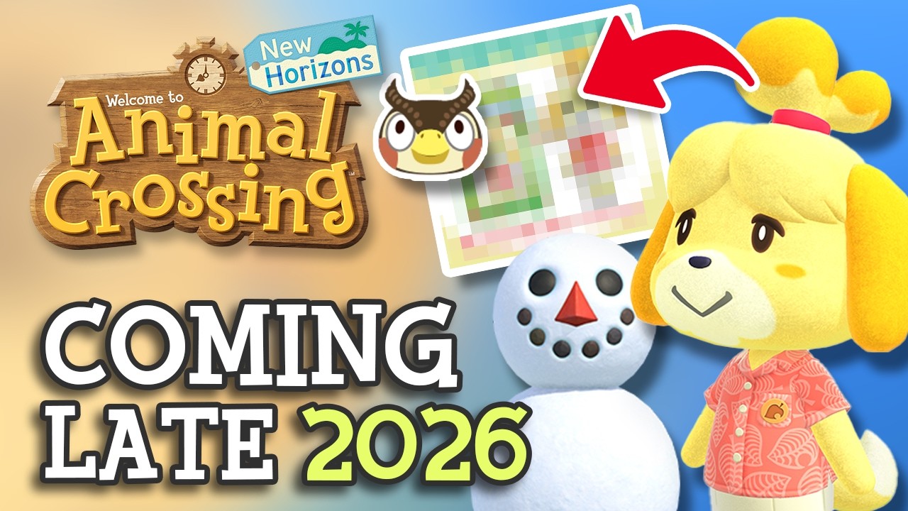 BIG DROPS Coming in 2026 for Animal Crossing New Horizons!!