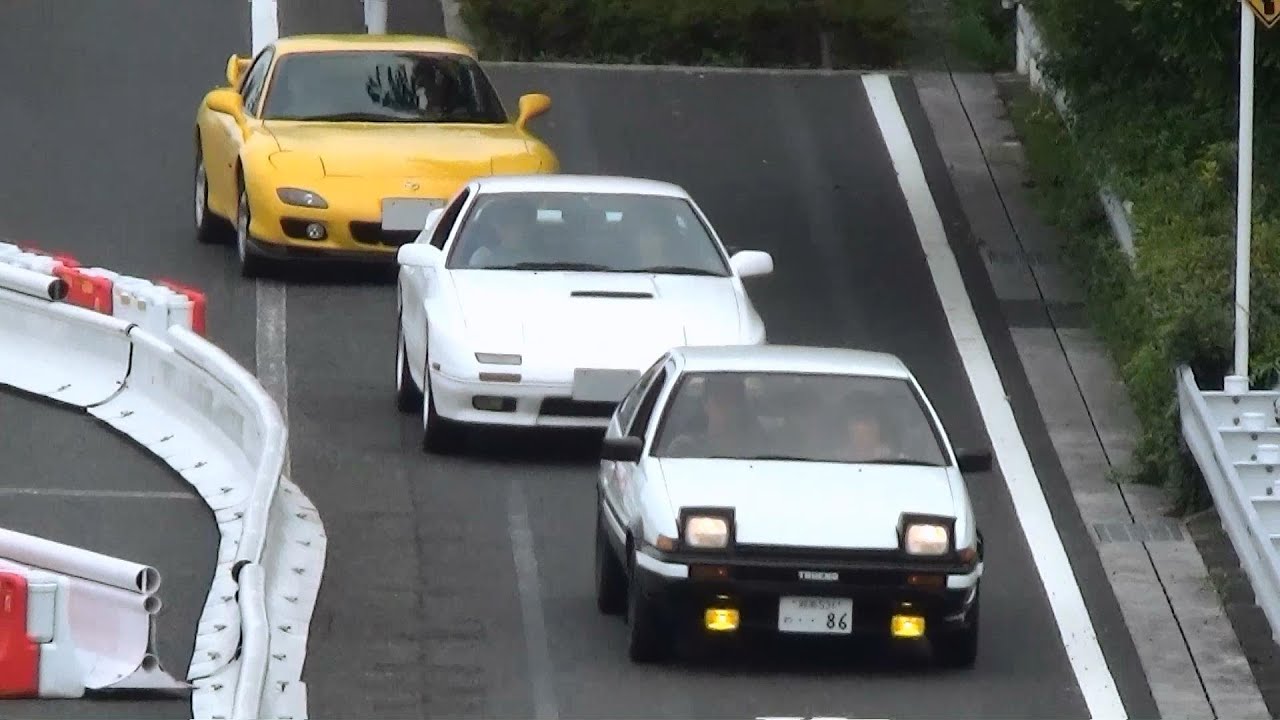 ＡＥ８６、ＦＣ３Ｓ、ＦＤ３Ｓ 頭文字Ｄ同乗試乗会 86“超”夏祭り in Daiba at MEGA WEB