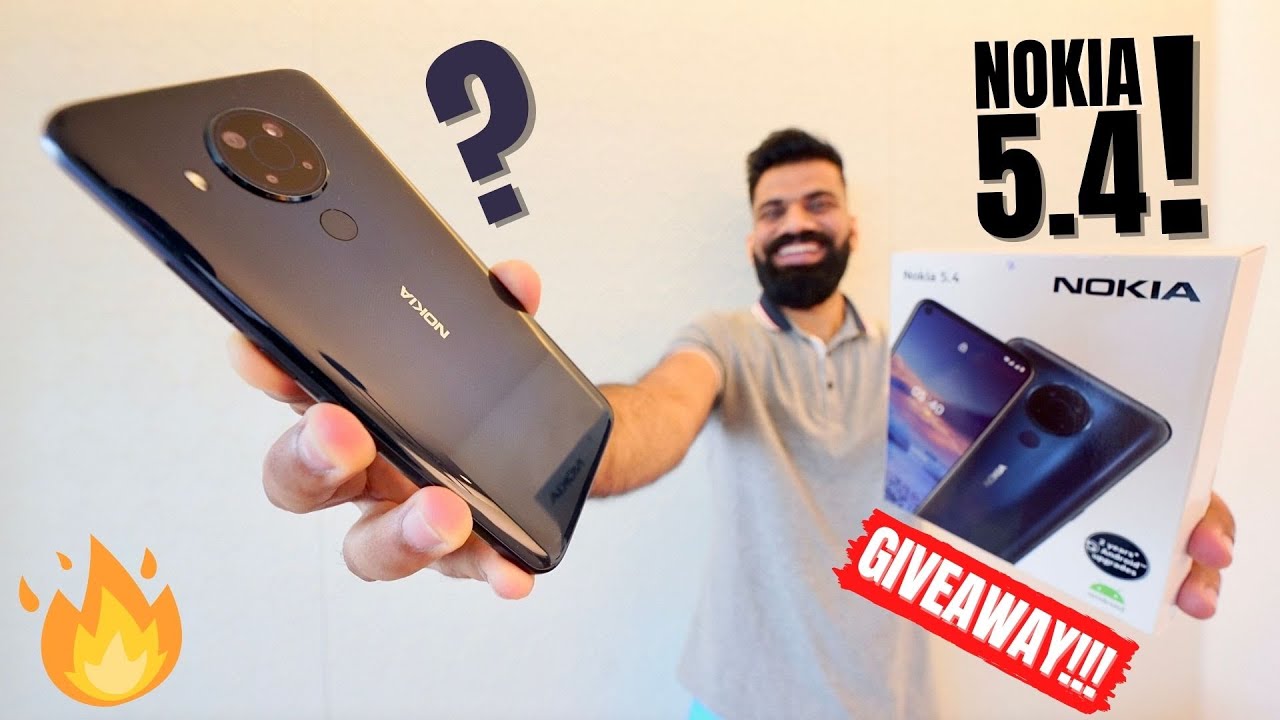 Nokia 5.4 Unboxing & First Look - A Clean Android Experience - Giveaway🔥🔥🔥