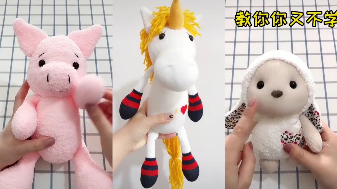 6 Amazing Doll Making Ideas From Old Socks-Smart & Creative DIY Hacks