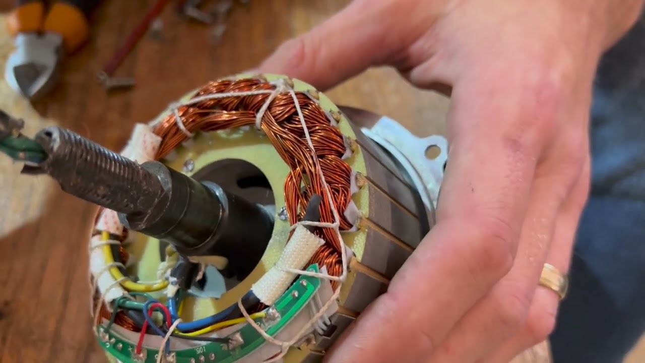 E Scooter motor re wire - ZERO 9 - Damaged motor wiring -Error E07(motor hall wire)