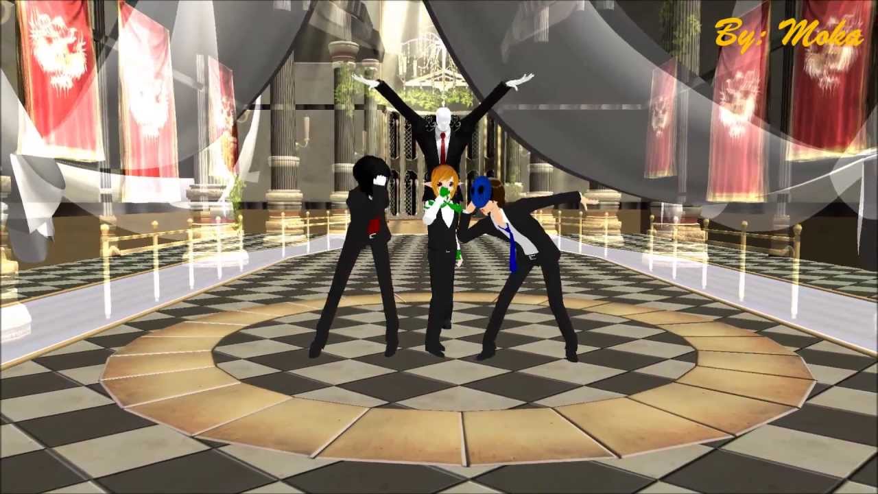 MMD Bad ∞ End ∞ Night 【Ben drowned,Jeff the killer,Eyeless Jack and Slenderman】