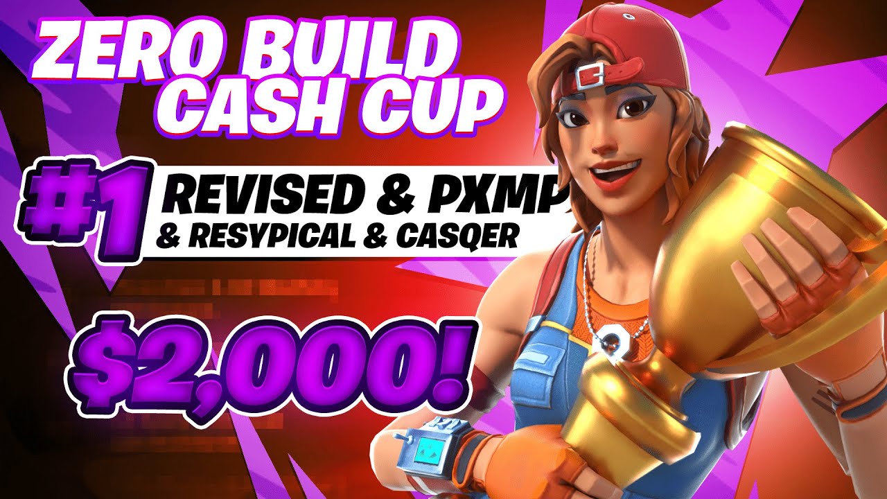 1ST PLACE ZERO BUILD SQUAD CASH CUP 🥇 ($2000)