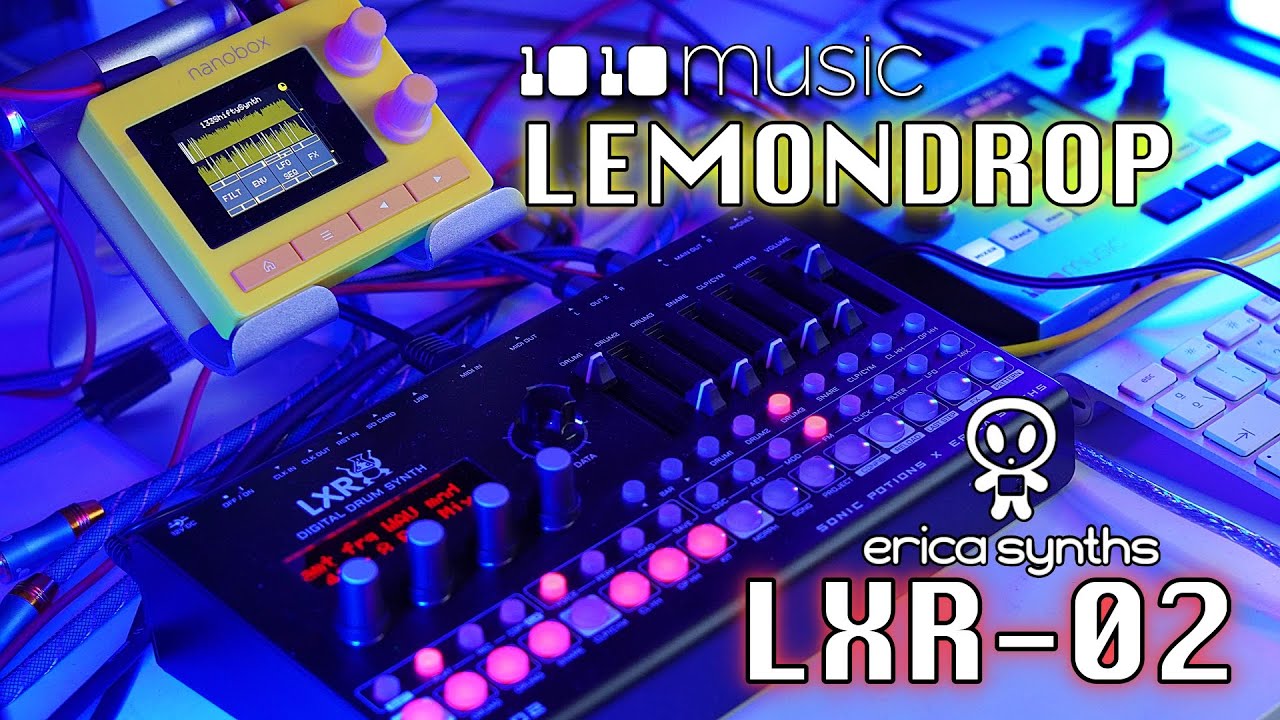 Unveiling the Incredible Synth Combo - ERICA SYNTHS & 1010MUSIC LEMONDROP!