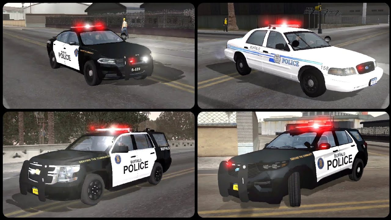 GTA SA BUFFALO POLICE RESPONDING CODE 3