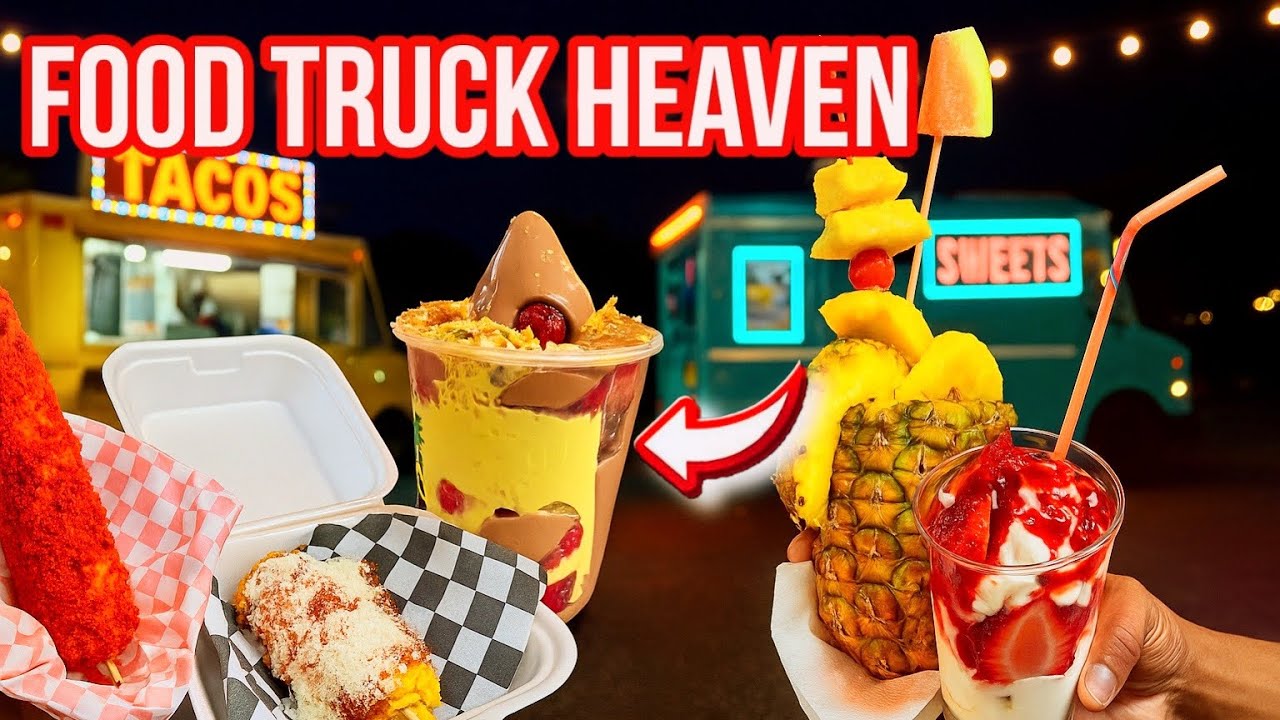 I WENT TO FOOD TRUCK HEAVEN AND IT WENT LIKE THIS...