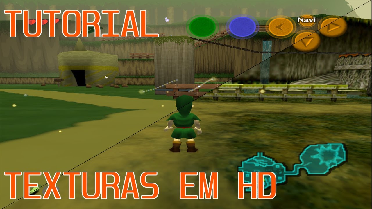 Como inserir texturas em HD no emulador de Nintendo 64 - Tutorial completo