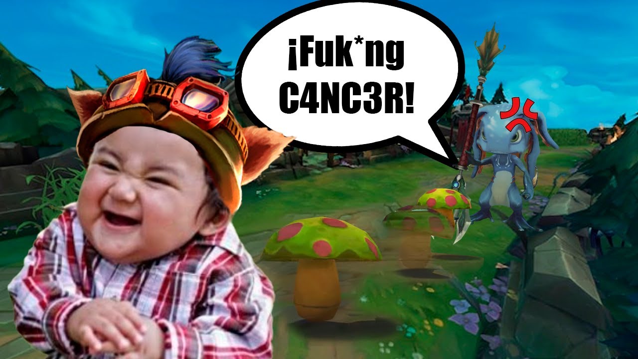 ACABAN ASQUEADOS por mi TEEMO SUPPORT 🤮