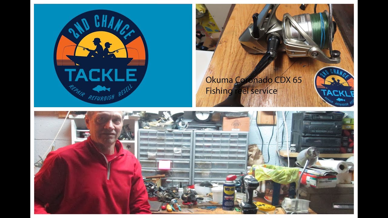 Okuma Coronado CDX65 baitfeeder how to change the handle side body and assemble the reel