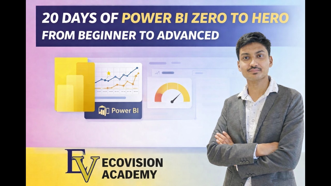 20 Days of Power BI: Zero to Hero – Session 1