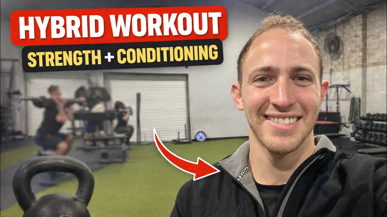 Hybrid Workout: Strength + Conditioning (Full Gym Session)